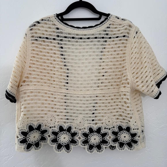 🖤 Ultra Pink Crochet Cardigan – Size L - Picture 4 of 6